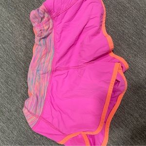 Hott pink ivivva speed shorts girls size 12
